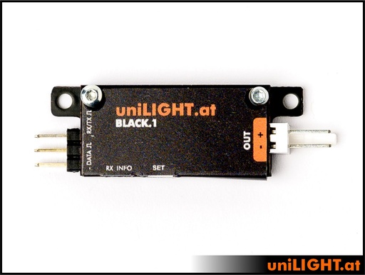 [MODUL-B1] uniLIGHT 1-Kanal, BLACK.1