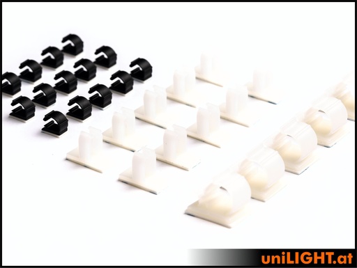 [CABLE-CLIP-SET] Cable routing Clips-Set