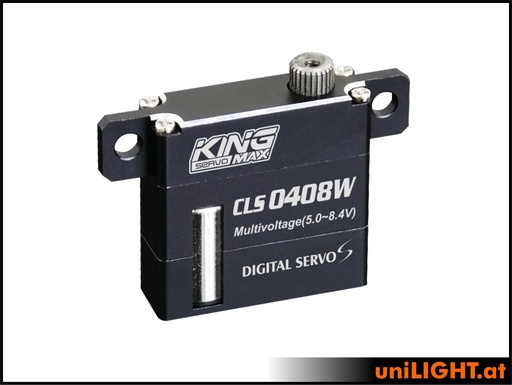 [CLS0408W] 8mm Micro Wing Servo CLS0408W, HV, ALU