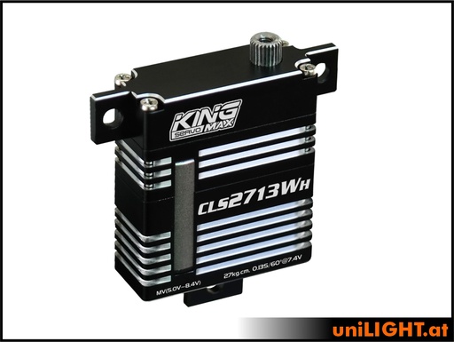 [CLS2713WH] 12mm Wing Servo CLS2713WH, HV, ALU, MG