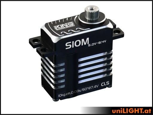 [S10M] 12mm Mini-Servo S10M, HV, ALU, MG