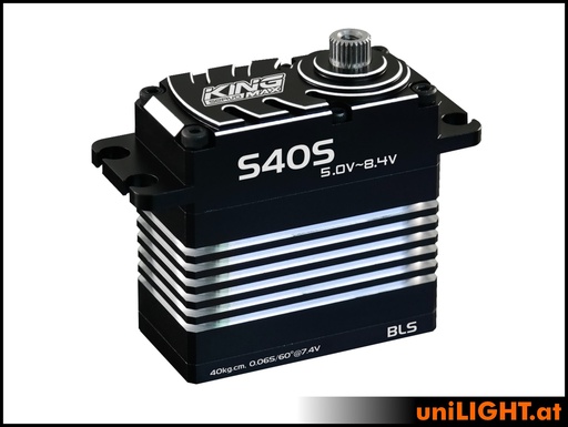 [S40S] 20mm Standard Servo S40S, HV, ALU, MG