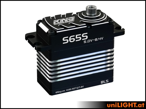 [S65S] 20mm Standard Servo S65S, HV, ALU, MG