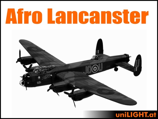 [BND-AvroLancaster-8-CIV] Avro Lancaster Bomber  (1:8, 3.8m, CIVIL/SPORT)