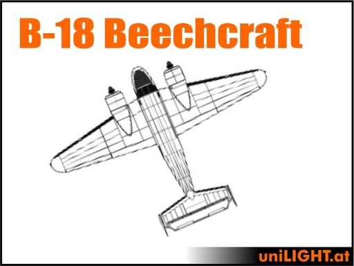 [BND-D18-5-ENT] Beechcraft D-18 (1:5, 2.9m, ENTRY)