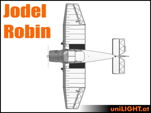 [BND-Jodel-3.5-CIV] Jodel Robin (1:3.5, 2.5m, CIVIL/SPORT)