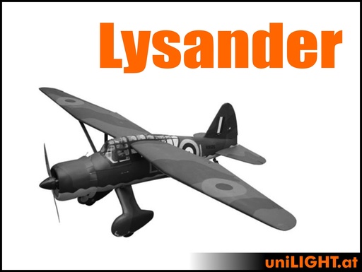 [BND-Lysander-6-STA] Westland Lysander (1:6, 2.5m, STANDRD)