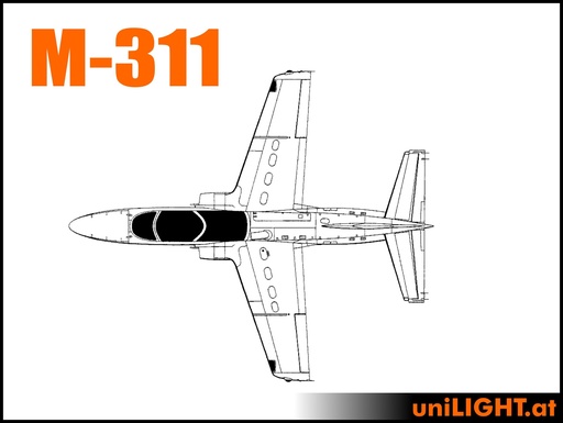 [BND-M311-5-STA] Alenia Aermacchi M311 - M345 (1:5, 2.3m, STANDRD)