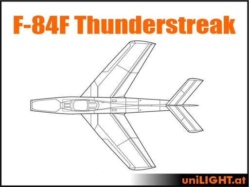 [BND-F84F-3.7-SLC] Republic F-84F Thunderstreak (1:3.7, , SLCOMPO)