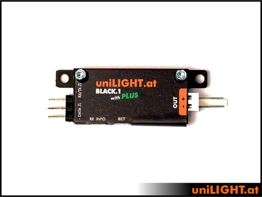 [MODUL-B1PLUS] uniLIGHT 1-Kanal, BLACK.1 +