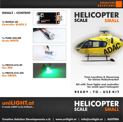 [SET-HELISCALE-S] HELISCALE Small lighting set