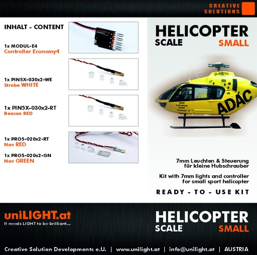 [SET-HELISCALE-S2] HELISCALE Small lighting set