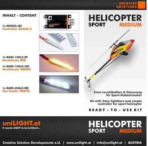 [SET-HELISPORT-M] HELISPORT-Medium Beleuchtungsset 